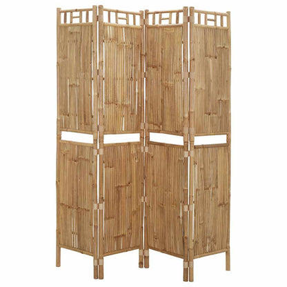the room divider positioned in a zig-zag shape to stand upright on the floor