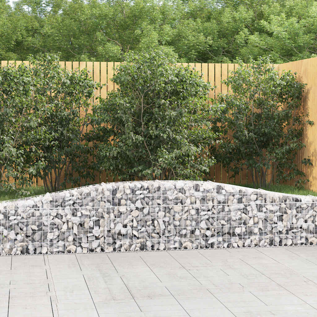 Arched Gabion Galvanised Iron