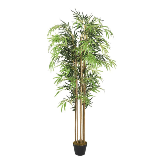 Artificial Bamboo Tree Leaves Green round