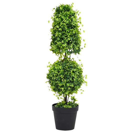 Artificial Boxwood Plant with Pot Green 100 cm 21.5 cm 100 cm