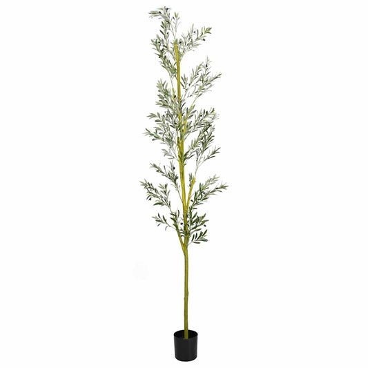 vidaXL Artificial Olive Tree 1000 Leaves 300 cm Green 1
