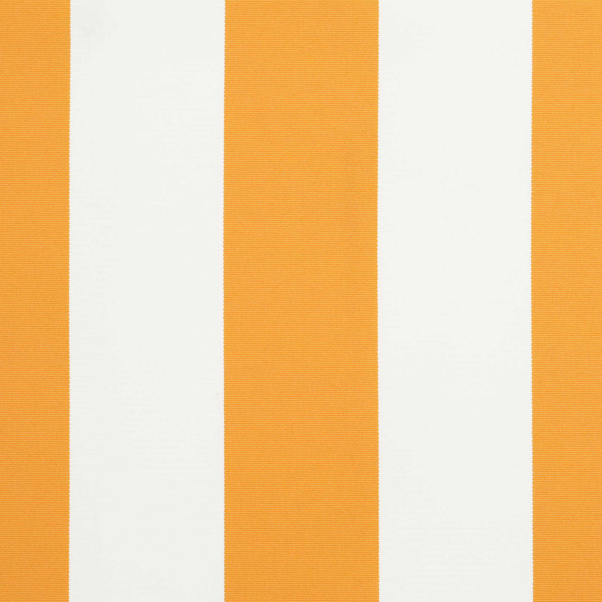 the window awning fabric close up showing the texture of the yellow and white stripes