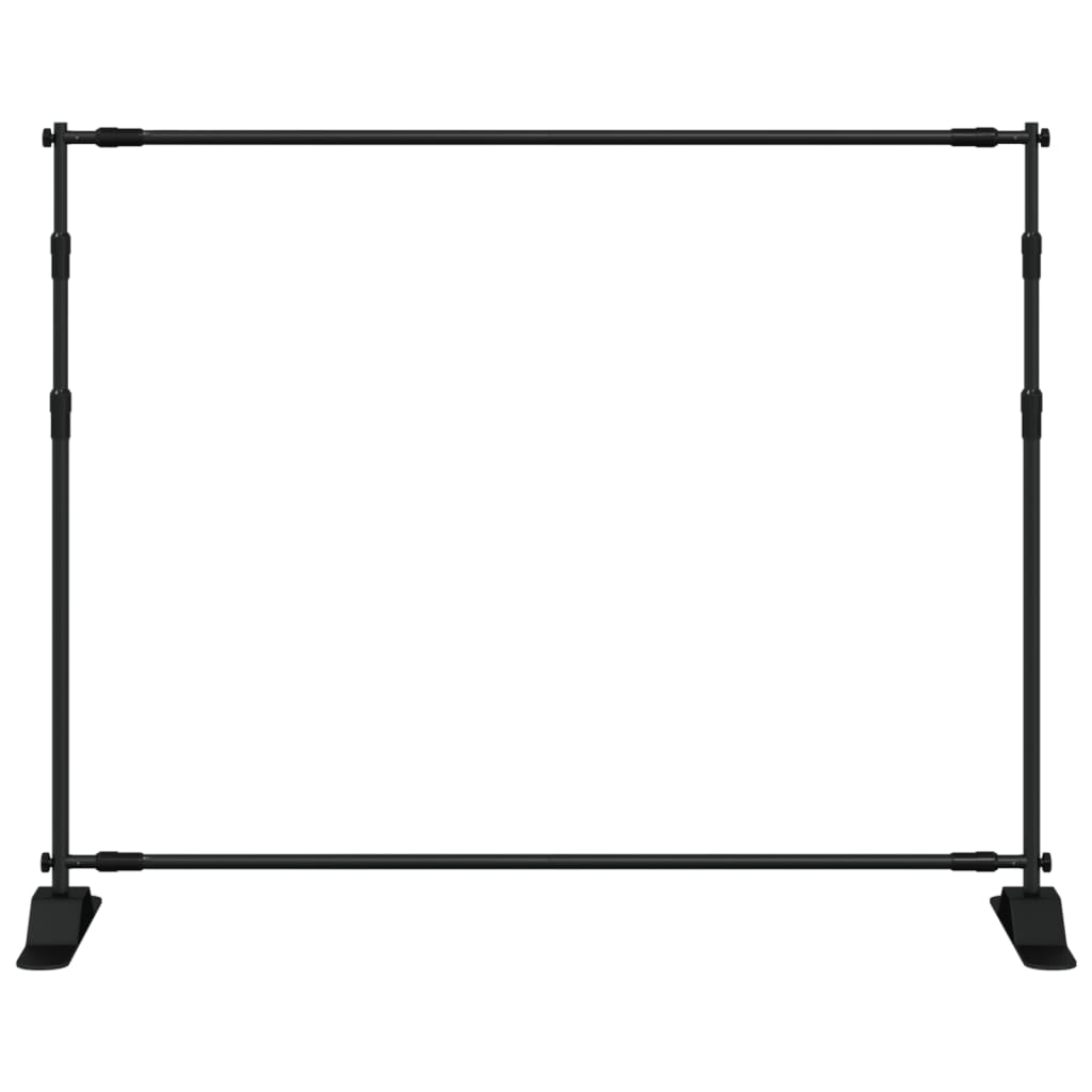The studio stand viewed directly from the front showing the frame structure