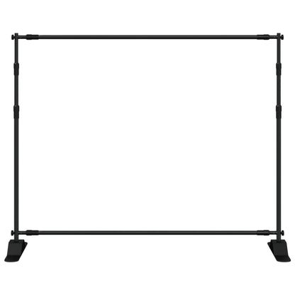 The studio stand viewed directly from the front showing the frame structure