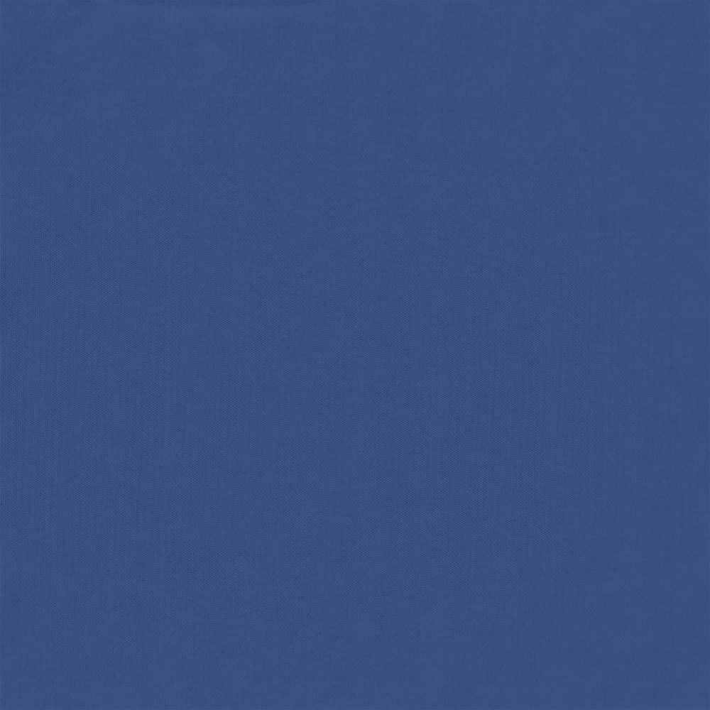 Solid blue fabric texture of the privacy screen