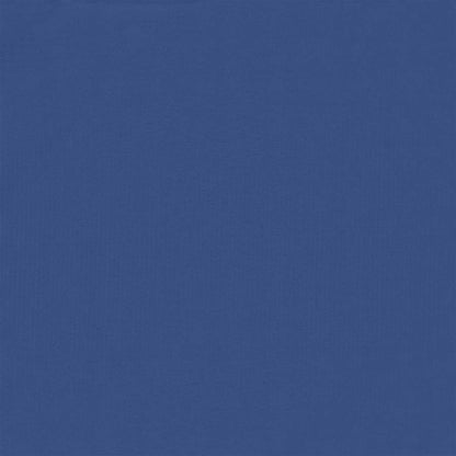 Solid blue fabric texture of the privacy screen