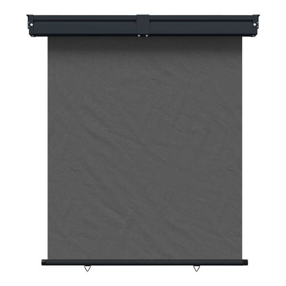 Balcony Side Awning 100% polyester iron steel