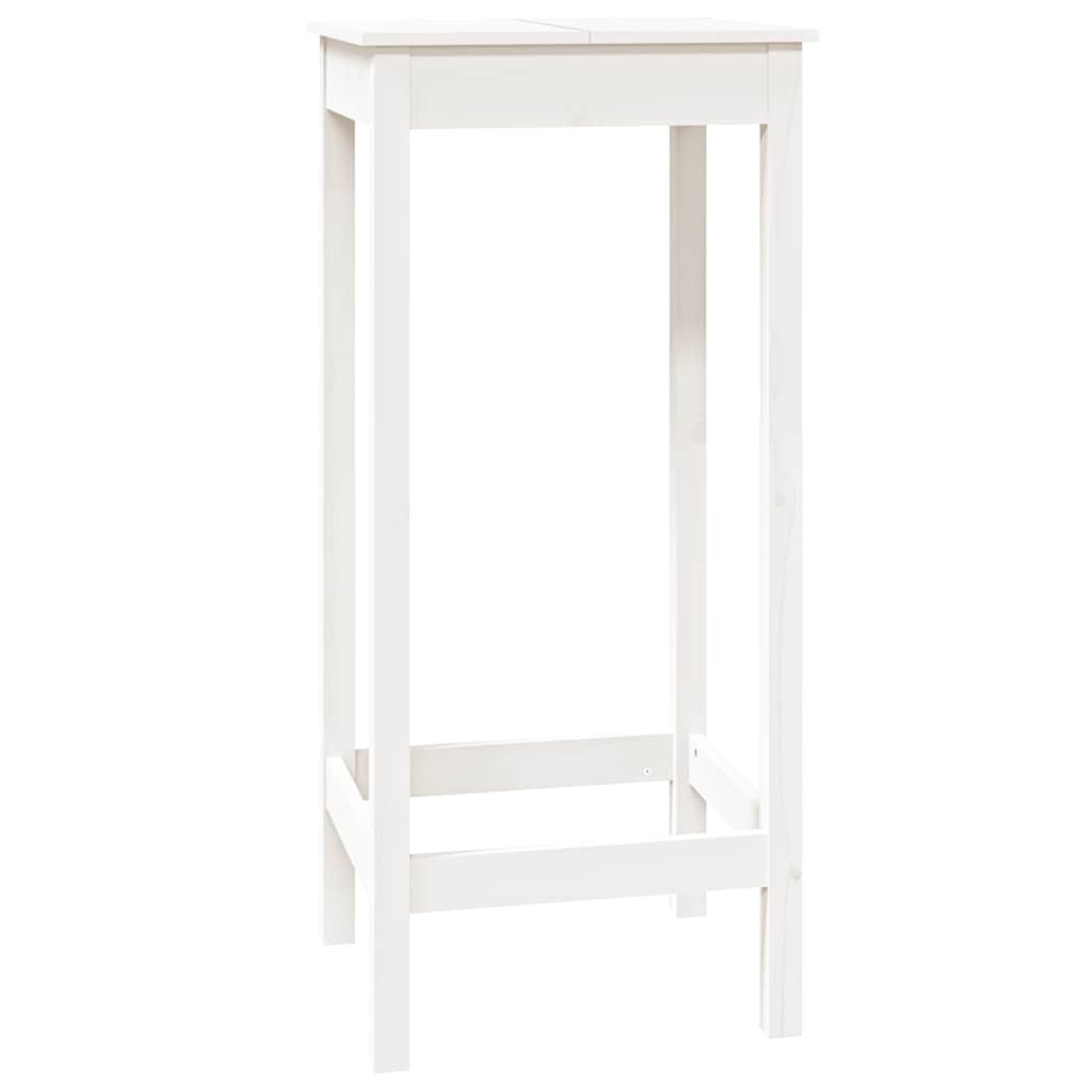 the bar table shown from a high angle against a plain white background