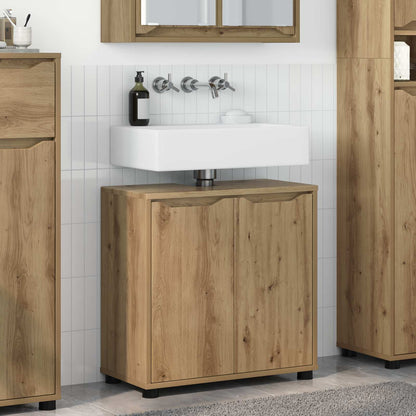 Bathroom Basin Cabinet 60 x 30 x 60 cm Artisan oak