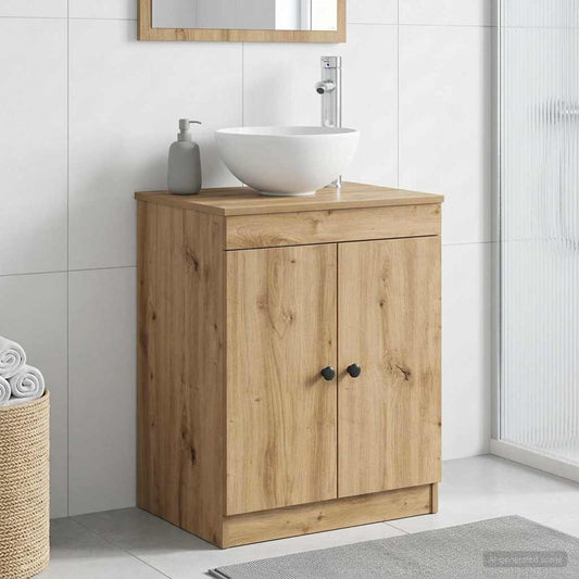 Bathroom Cabinet 54 x 41 x 70 cm Engineered Wood Artisan oak
