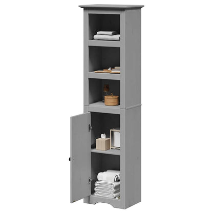 Bathroom Cabinet "BODO" 44x30x160 cm Grey