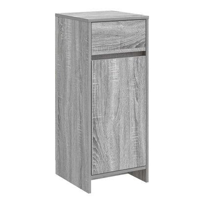 Grey Sonoma engineered wood bathroom cabinet standing alone
