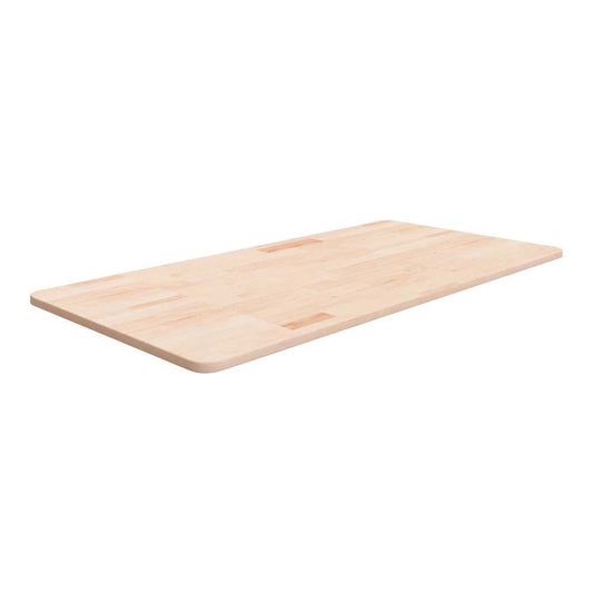 Bathroom Countertop Untreated Solid Wood Natural 50 cm