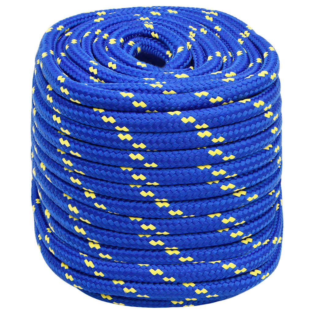 Boat Rope Blue mm 100 m Polypropylene