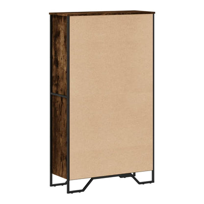 the back of the bookcase showing the plain back panel
