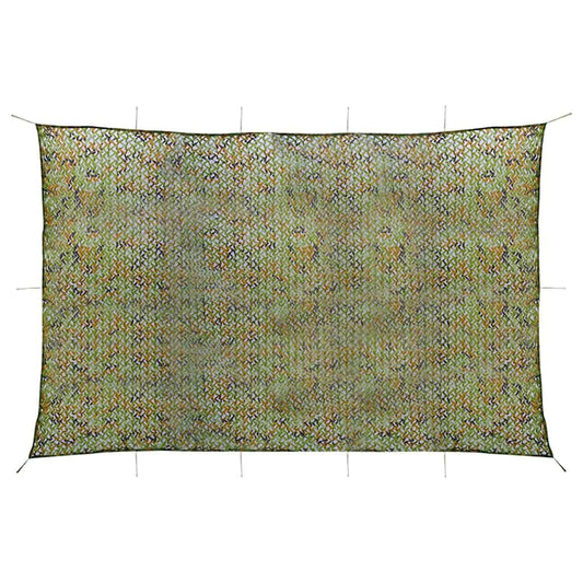 Camouflage Net with Storage Bag Green
