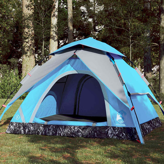 Camping Tent Dome Quick Release in Blue