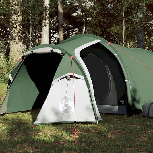 Camping Tent Tunnel Waterproof in Green