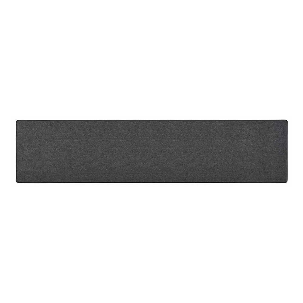 vidaXL Carpet Runner Anthracite 80x400 cm, a long rectangular rug in a dark grey colour