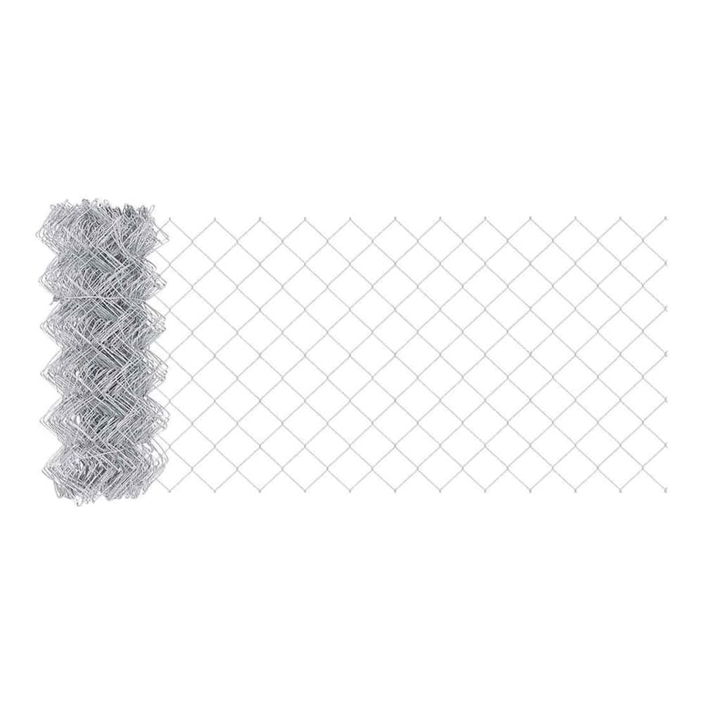 roll of galvanised steel chainlink fence mesh