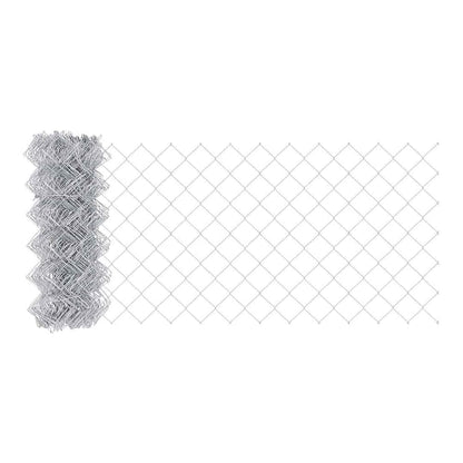 roll of galvanised steel chainlink fence mesh