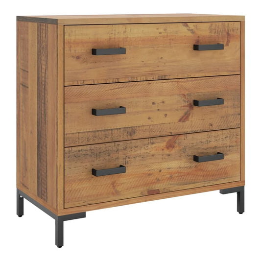The chest of drawers shown from a high angle against a plain white background