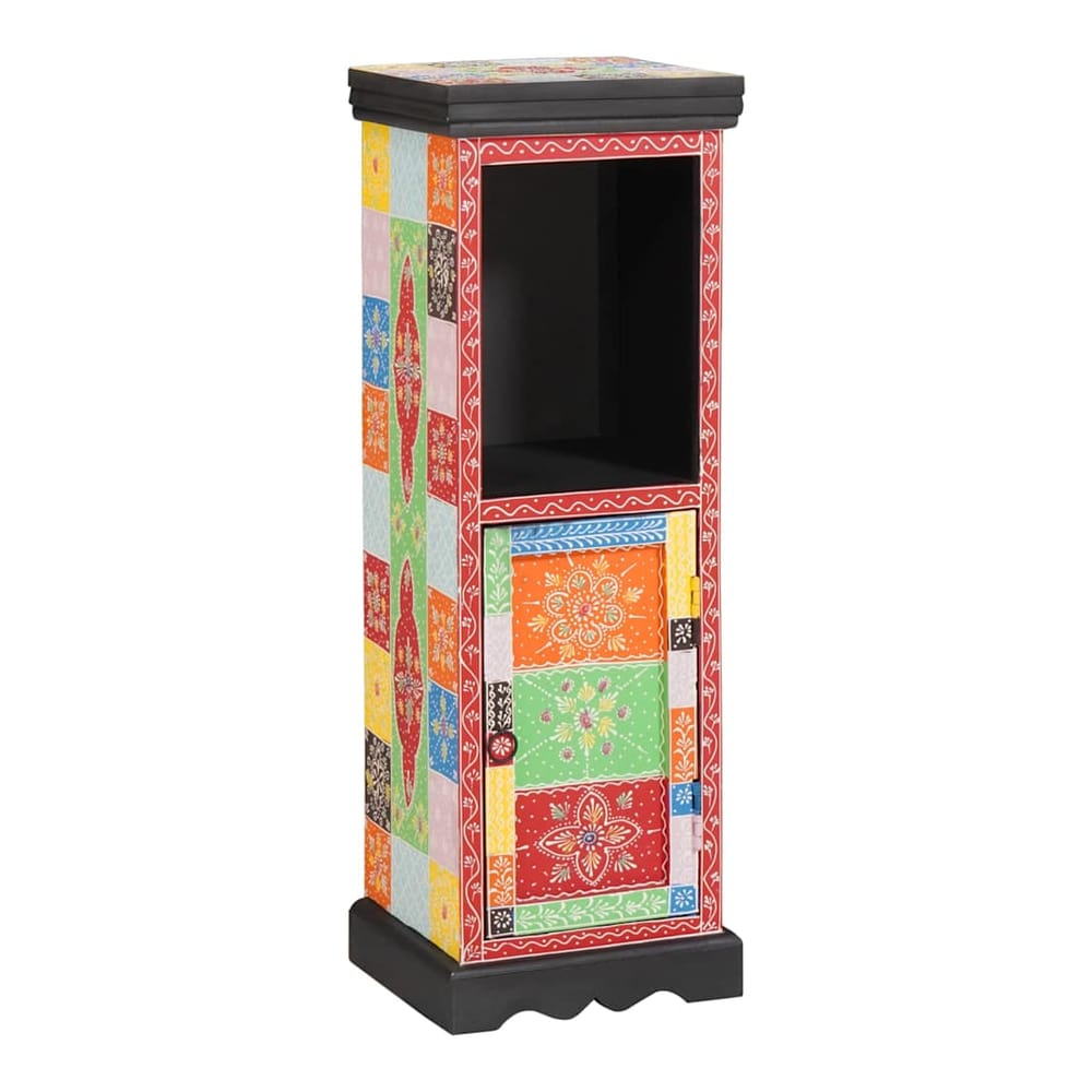 The chest of drawers showing the full unit with the cupboard door closed