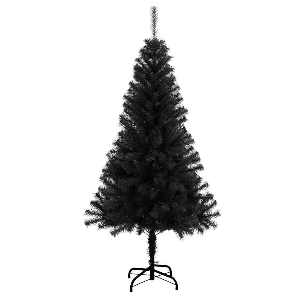black Christmas tree