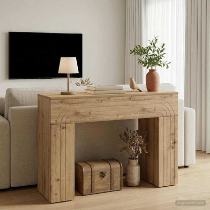 Coffee Table 102 x 35 x 75 cm Engineered Wood Artisan oak