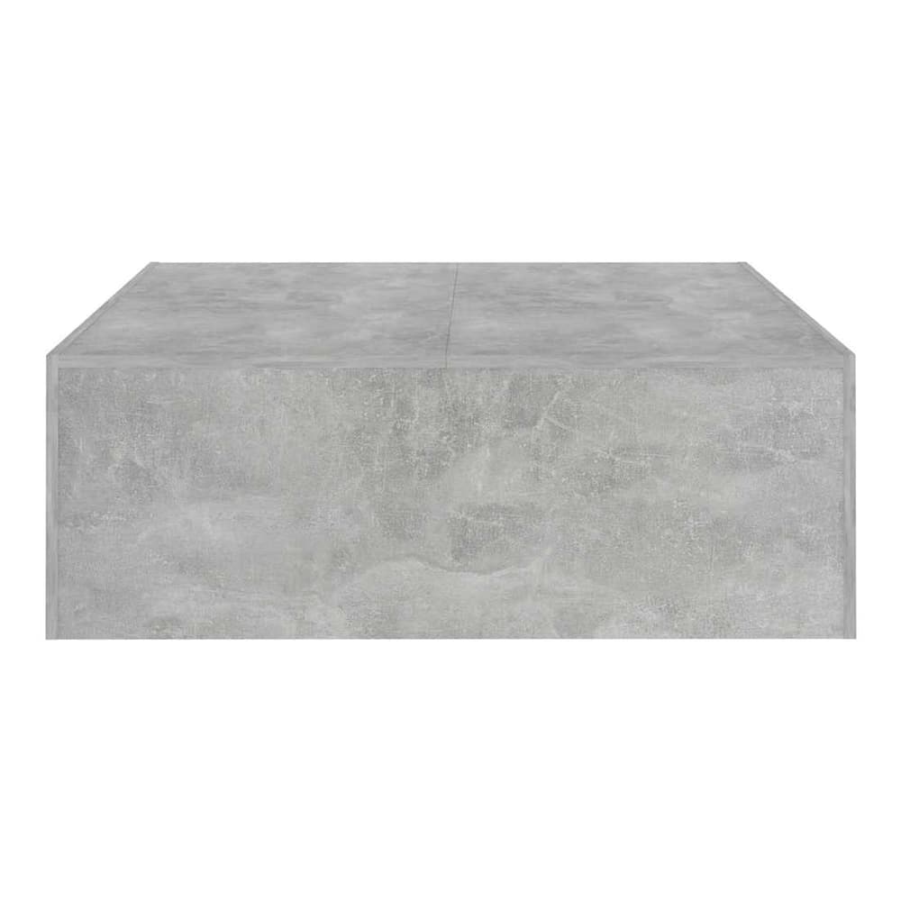 The coffee table from a top perspective