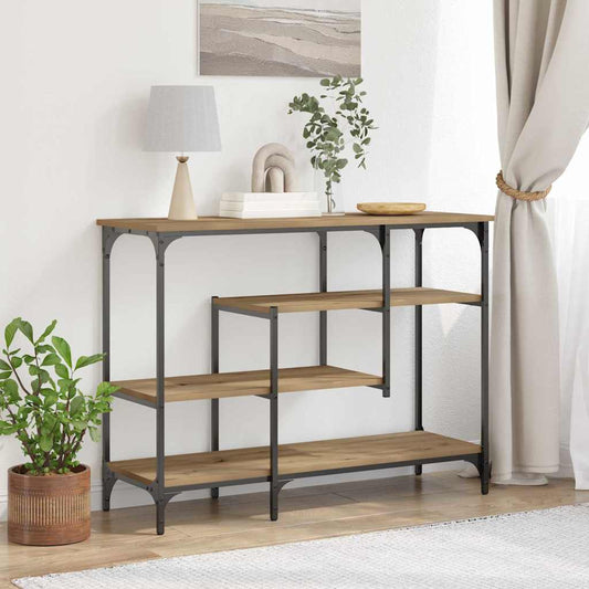 Console Table 100 x 35 x 75 cm Artisan oak