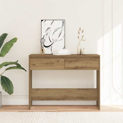 Console Table 100x35x76,5 cm Engineered Wood Artisan oak