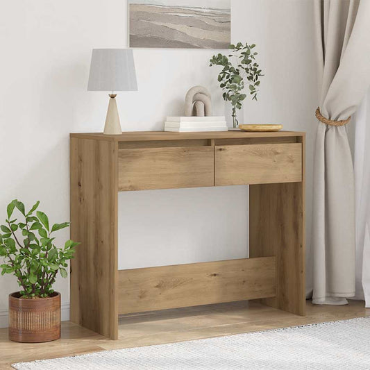 Console Table 89x41x76,5 cm Engineered Wood Artisan oak