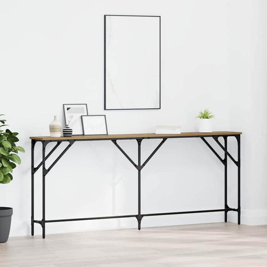 Console Table Engineered Wood Artisan oak 180 cm 23 cm