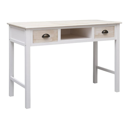 Console Table with two drawers and an open shelf in the middle