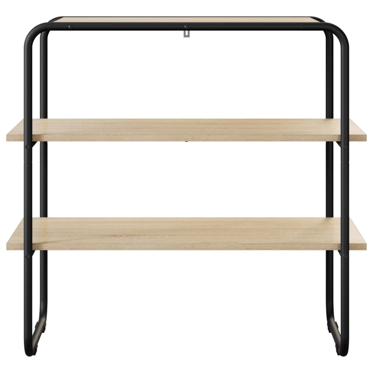 The console table from the front with three shelves