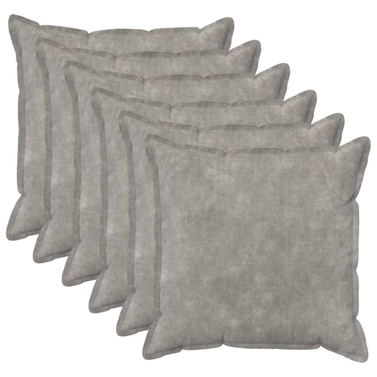 Cushion Cover 6 pcs HOUTEN Light Grey