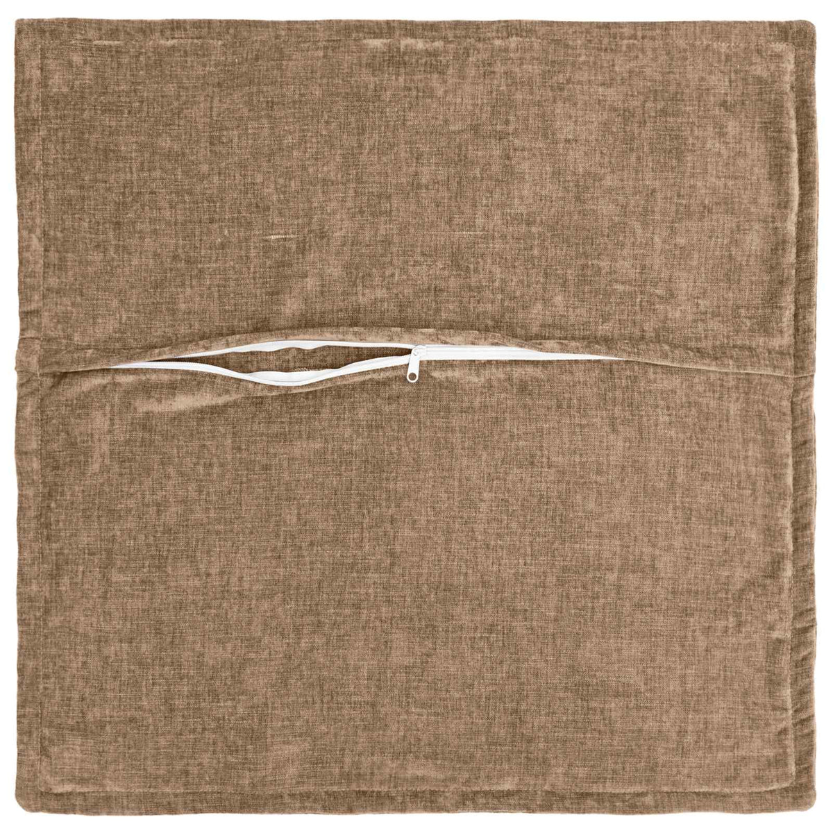 brown chenille cushion cover