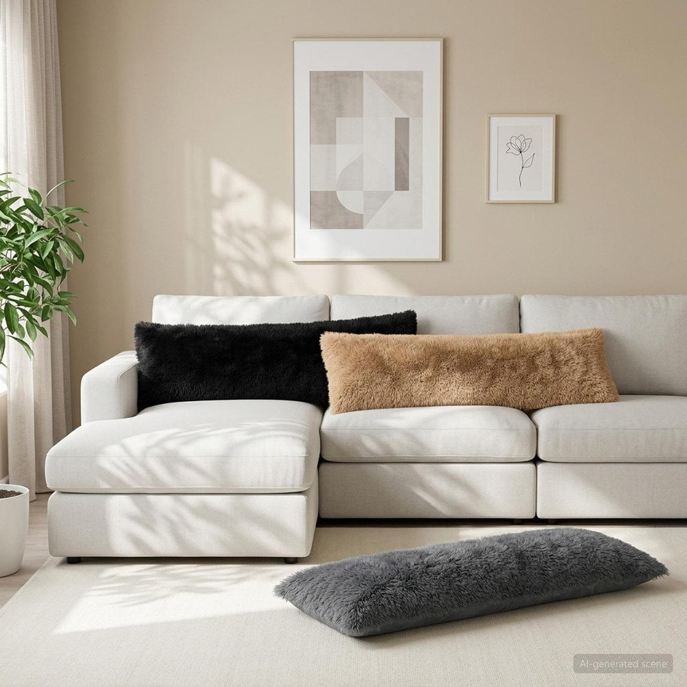 Cushion with Pillow HEERLEN 2 pcs PV Fleece