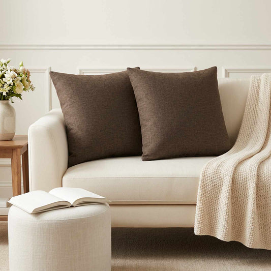 Cushion with Pillow HEERLEN 6 pcs Fabric