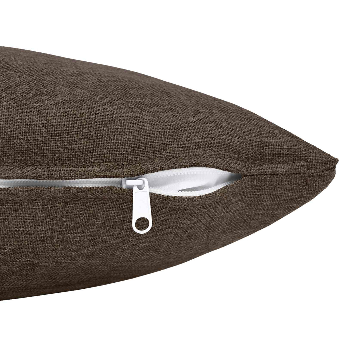 Cushion with Pillow HEERLEN pcs Taupe Fabric