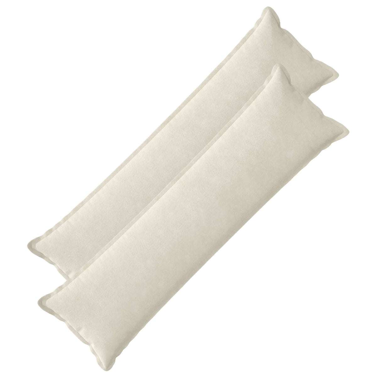 Cushion with Pillow HOUTEN 2 pcs Cream Microfiber Fleece