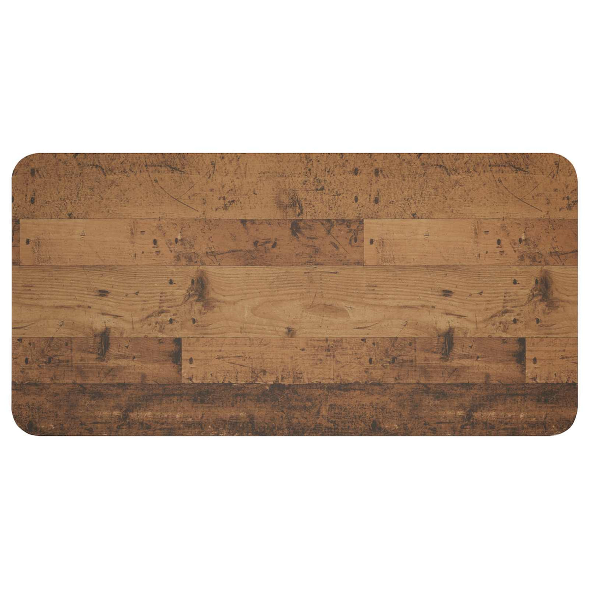 close up of the tabletop surface showing the wood grain effect