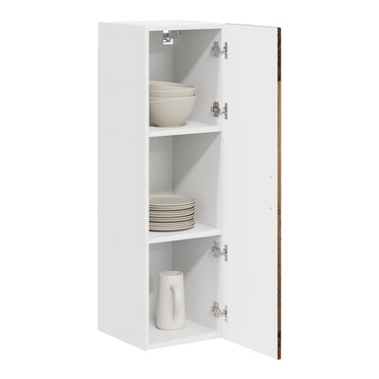 The open dishwasher panel cabinet showing three shelves and white interior