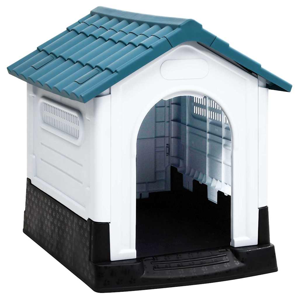 Dog House 57x68x66 cm Polypropylene Blue