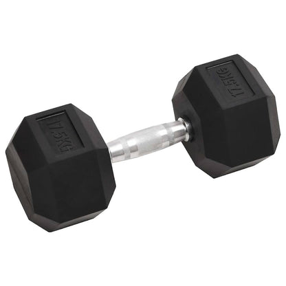 Dumbbell 20 kg Cast Iron 1x 17.5 kg