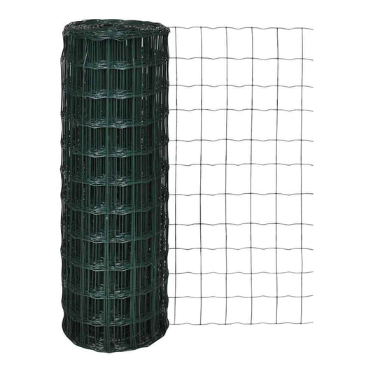 Euro Fence Steel 10x1,7 m Green 10 m 1.5 m