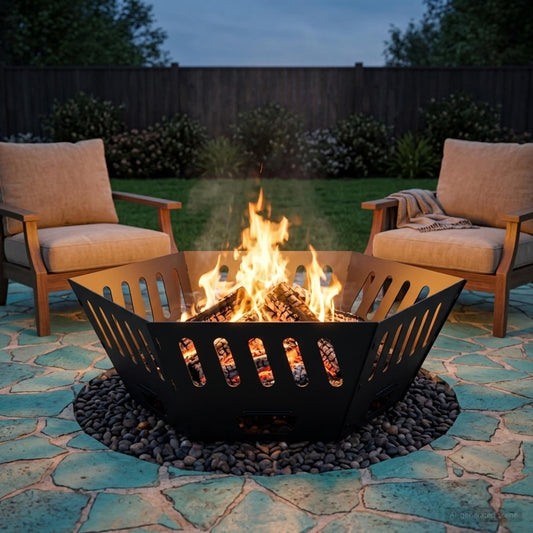Fire Pit Black