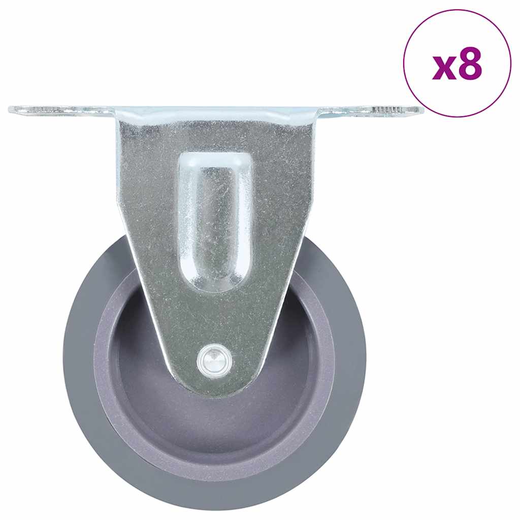 Fixed Casters 75 mm 8