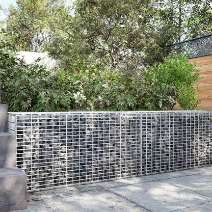 vidaXL Gabion with 3.5 mm Wire and 5x2.5 cm Mesh 50x50x50 cm 1